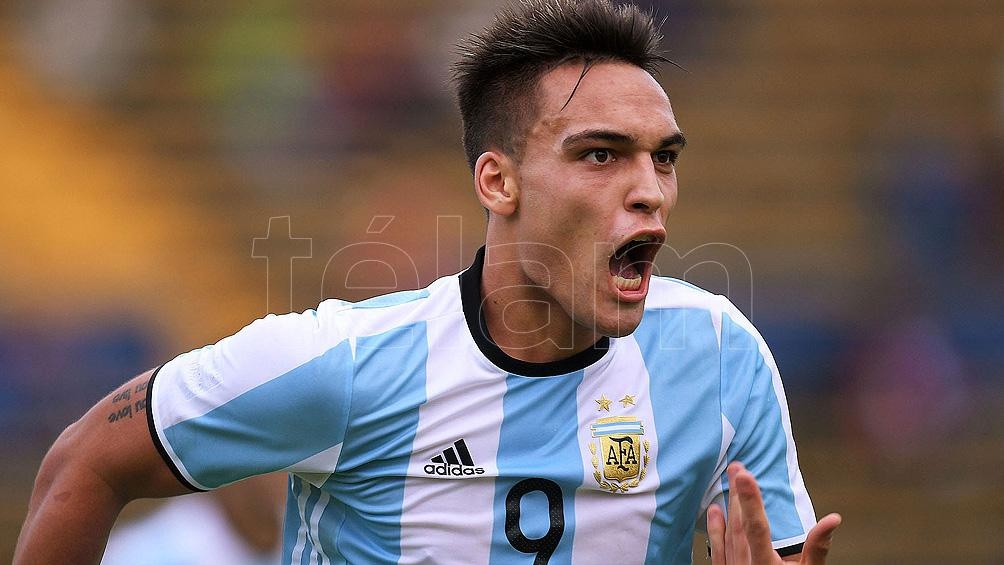 Lautaro Martínez, goleador del equipo argentino.