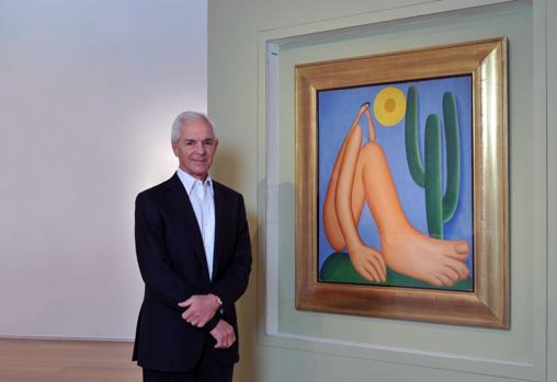 Eduardo F. Costantini, junto con &#039;Abaporu&#039;, de Tarsila do Amaral