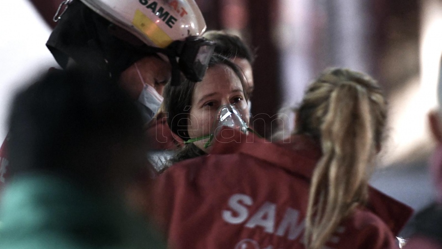 Al menos cinco personas murieron y otras 18 fueron derivadas a hospitales de la ciudad de Buenos Aires Foto Gustavo Amarelle