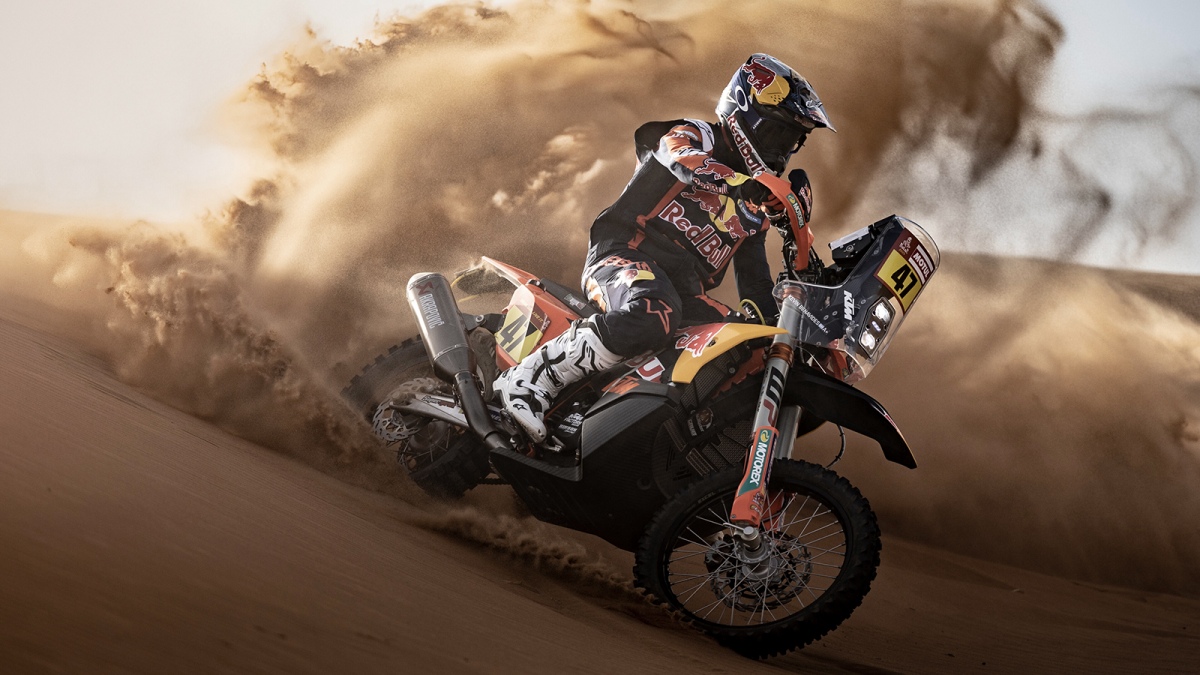 Kevin Benavides es el nuevo lder de motos en el Dakar