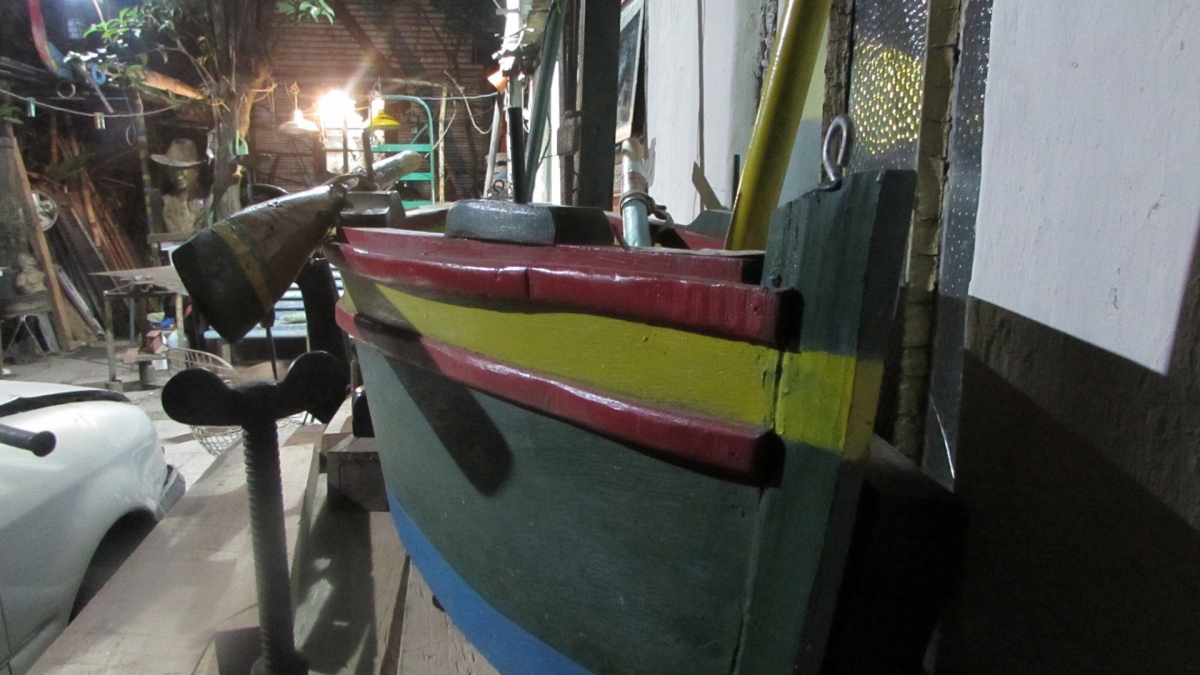 El museo que recuerda a Pocho Eusebi quien reparaba los botes que hacan el cruce del RIachuelo Foto gentileza Casa Museo del Carpintero de la Ribera 