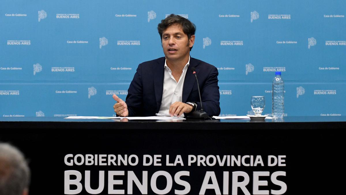 El gobernador bonaerense Axel Kicillof present el 13 de febrero en La Plata la receta electrnica Foto Eva Cabrera